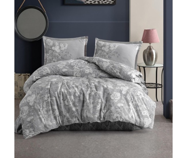 Lenjerie de pat ranforce clasy king size (destin) Lenjerie de pat ranforce clasy king size (destin)